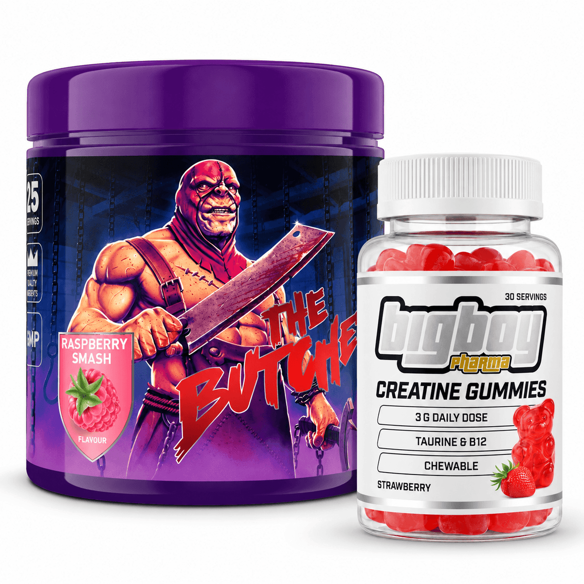 The Butcher PWO + Creatine Gummies
