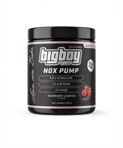 Nox Pump Zero Stim PWO 475 g (Linn von Bahr)