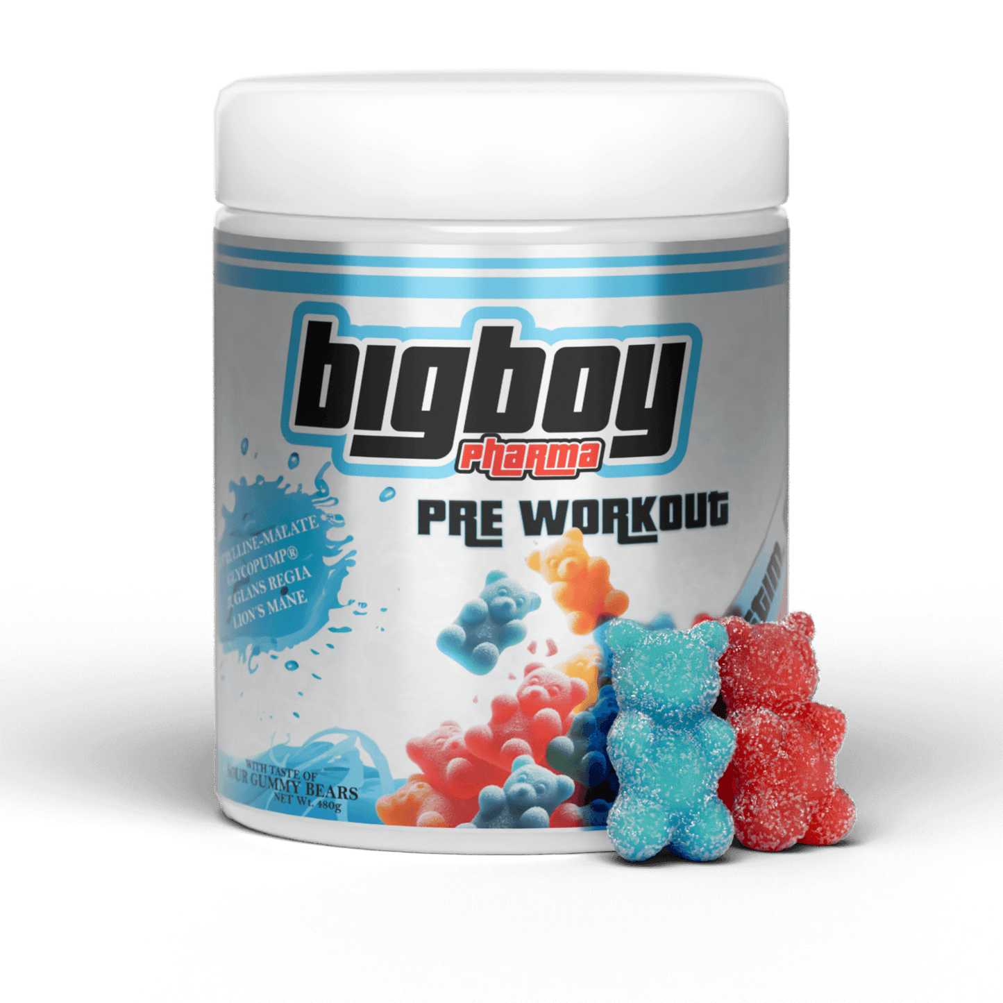BigBoy Pharma Pre Workout (PWO) 480g