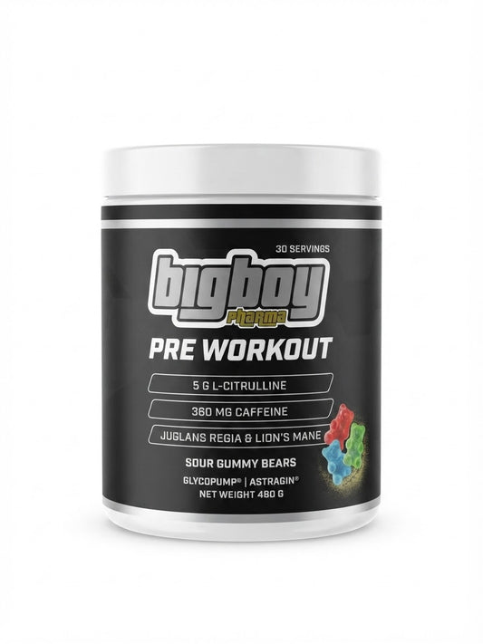 BigBoy Pharma Pre Workout (PWO) 480g