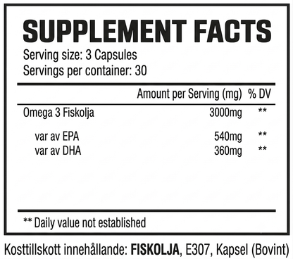 BigBoy Pharma Omega-3 90 caps