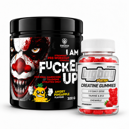 Joker Edition PWO + BigBoy Creatine Gummies