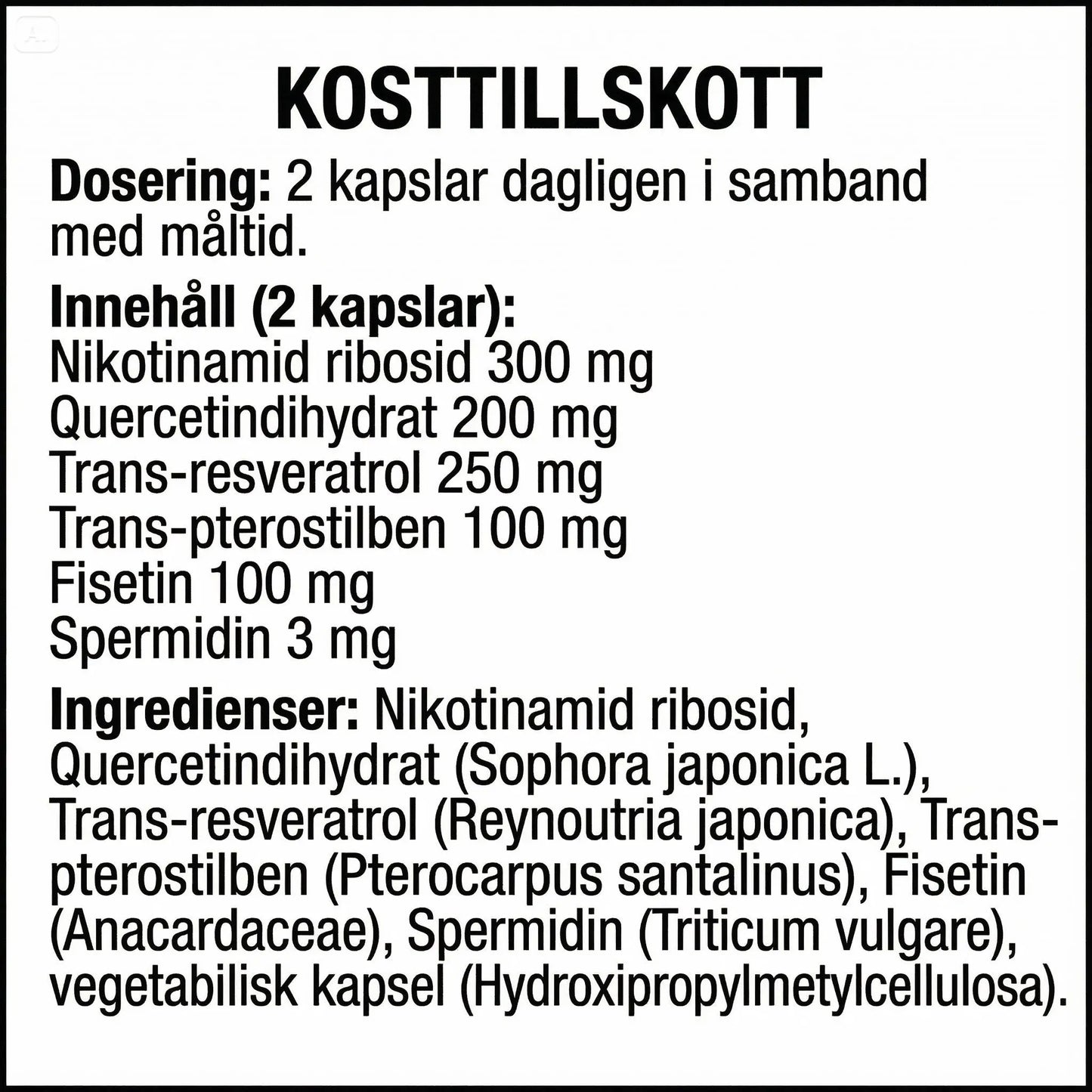 BioRewind Rewind+ 60 caps