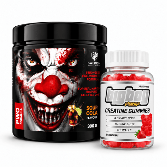 Joker Edition PWO + BigBoy Creatine Gummies